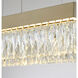 Canada LED 12 inch Gold LED Chandelier Ceiling Light